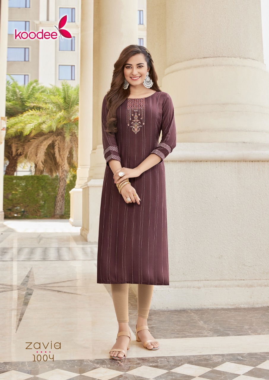 Koodee zavia 1 Fancy Designer Ethnic Wear Latest Kurtis Collection